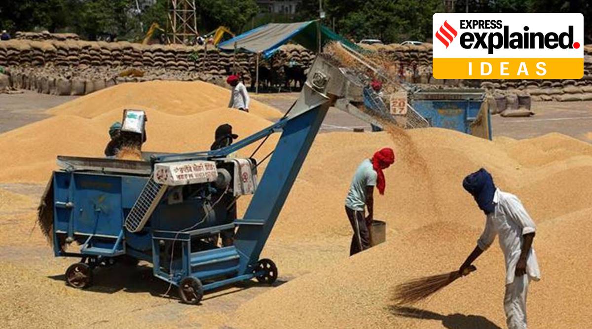 Farmers protests, Farm bills, APMC markets, NITI aayog,what is APMC act, Express explained