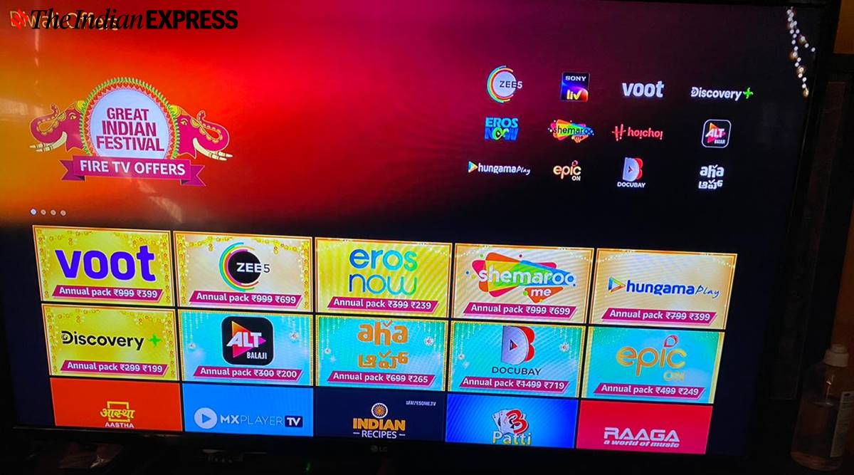 Fire Tv Offers Discounts On Annual Subscription Plans Of Zee5 Discovery Plus Docubay And Others Technology News The Indian Express