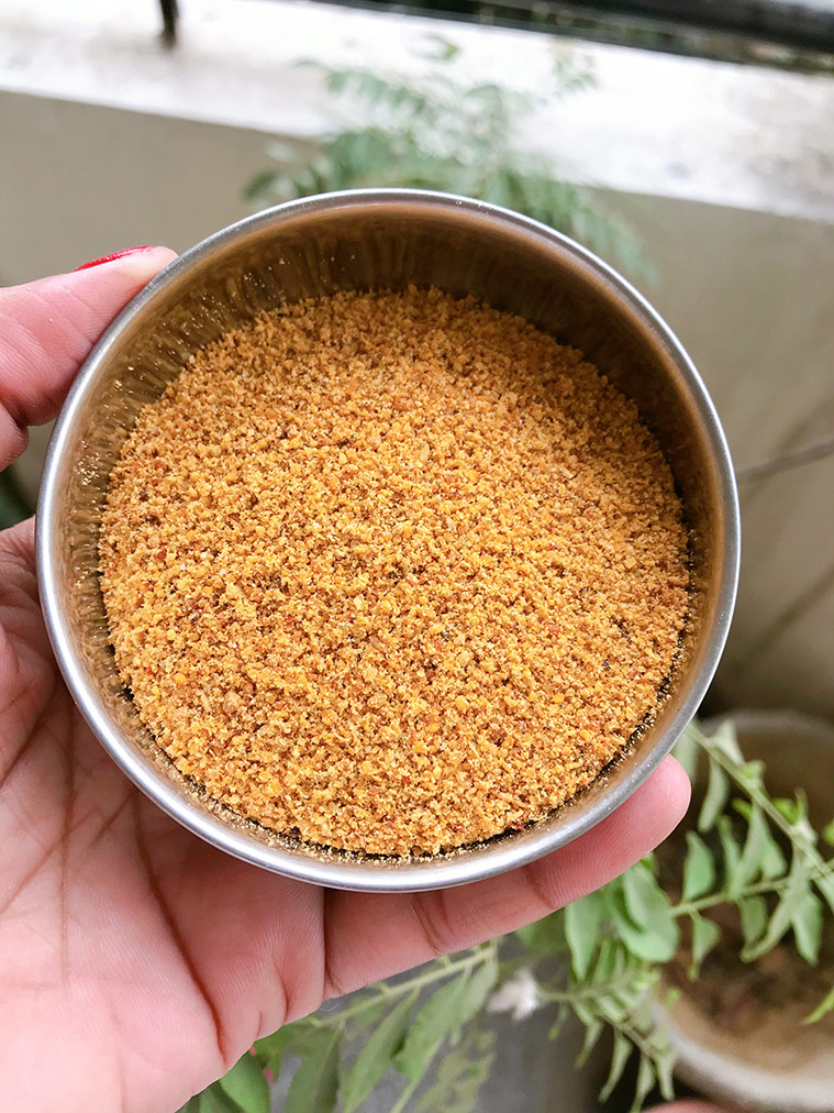 garlic podi, indianexpress