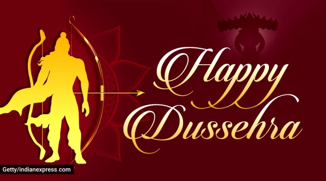Happy Dussehra. (Designed by Gargi Singh)
