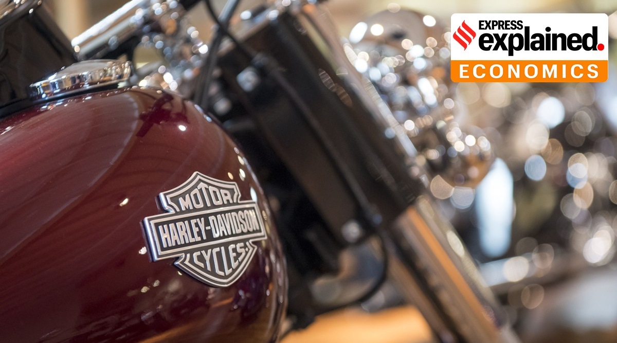 Hero Harley tie up, Harley Davidson, Hero MotoCorp, Harley Davidon in India, Harley exits India, Indian Express