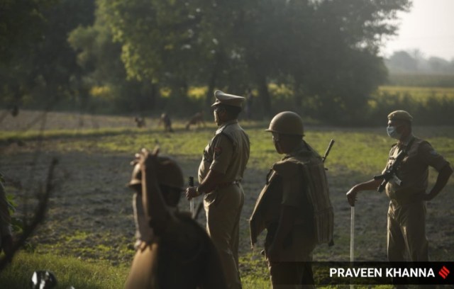 High security deployed in Hathras. (File Photo)
