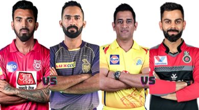 IPL 2020, KXIP vs KKR, CSK vs RCB