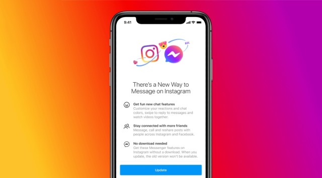 Instagram, Instagram Messenger integration, Messenger, Instagram new features, Instagram Messenger, Instagram DMs new features, Instagram update, Messenger update