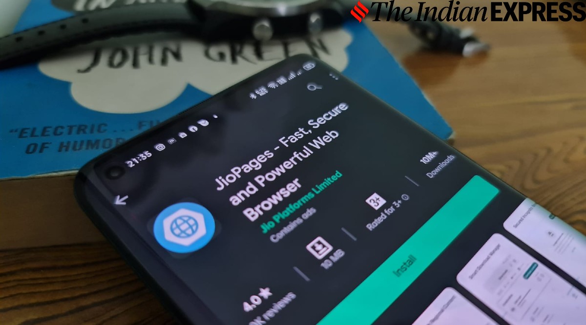 Reliance Jio brings JioPages, 'Made in India' web browser with encrypted  connections | Technology News,The Indian Express