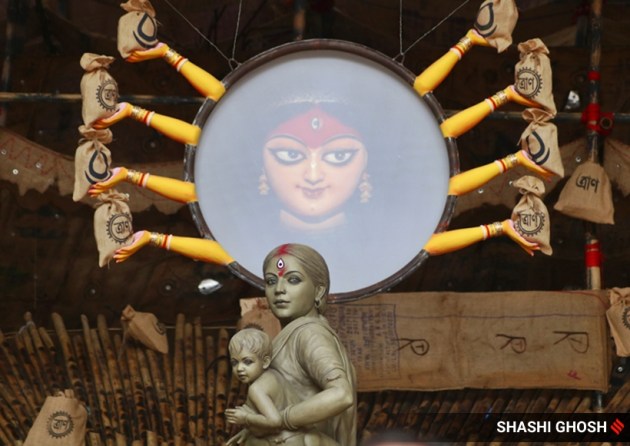 Durga puja, durga, durga puja idols, durga puja west bengal