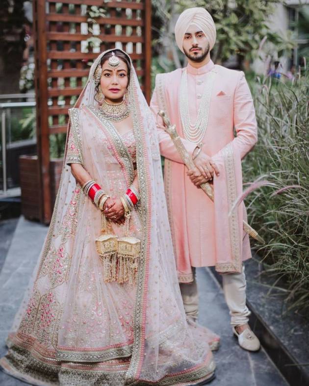 Neha Kakkar and Rohanpreet Singh wedding photos