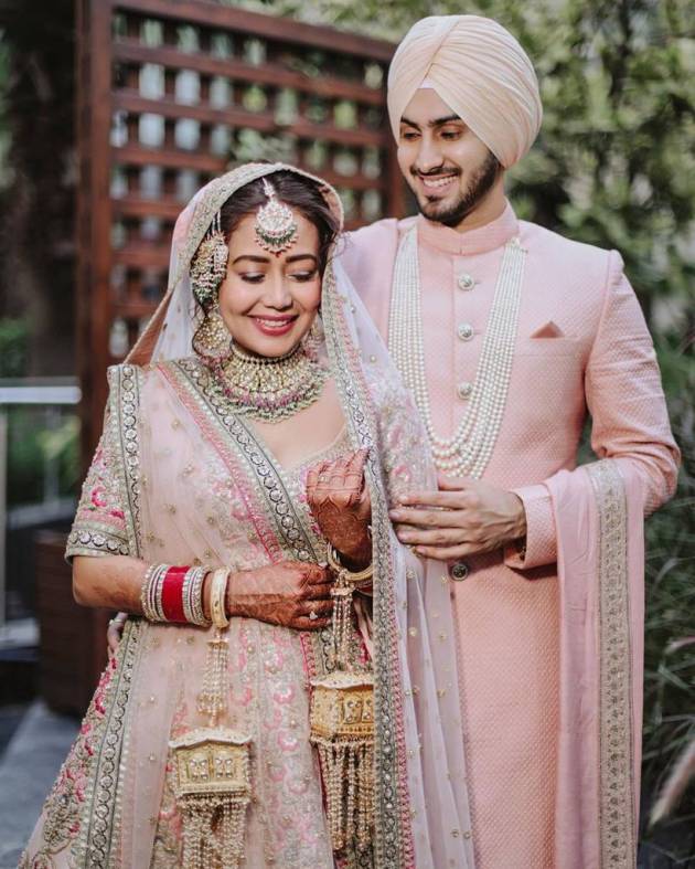 Neha Kakkar and Rohanpreet Singh wedding photos