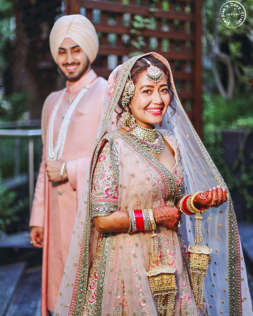 Neha Kakkar and Rohanpreet Singh wedding photos