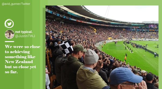 Photos of a packed stadium in Covid-free New Zealand get shared widely ...