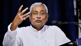 nitish kumar loses cool