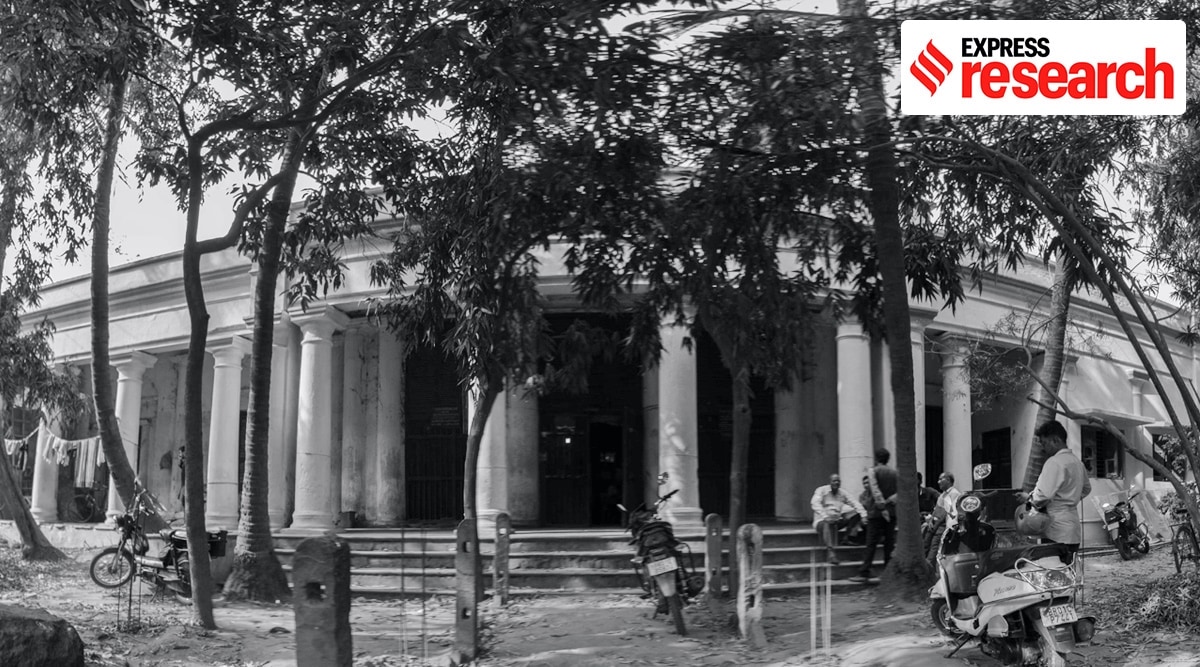 A panoramic view of the Patna Collectorate's Dutch-era Record Room. (Source: Shahrukh Khan/Save Historic Patna Collectorate)
