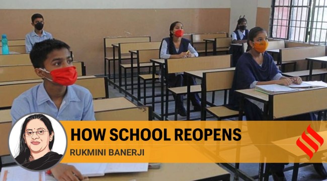 Coronavirus schools, Covid students, schools reopen, covid safety in schools, teachers students, online education, school during covid, indian express opinion