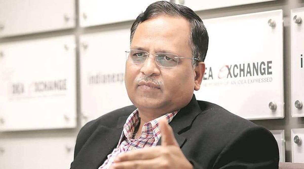 Covid vaccine, Delhi coronavirus cases, Satyendar Jain, Delhi Health Minister, Delhi news, Indian express news