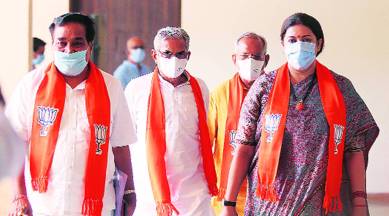 Smriti Irani on hathras cases, Hathras gangrape and murder, rape cases in India, UP news, Gujarat news, Indian express news