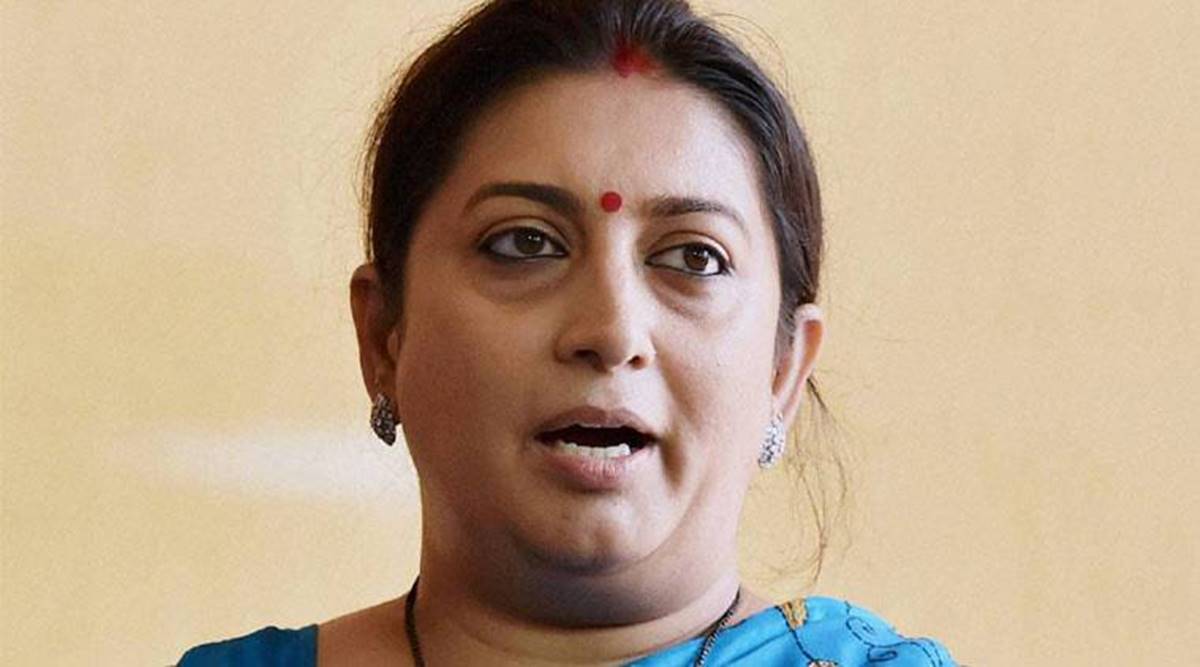Union minister Smriti Irani has tested positive for the coronavirus. (File)