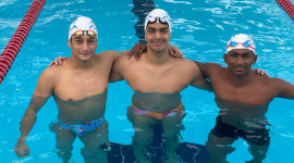 Sajan Prakash , Srihari Nataraj, Kushagra Rawat, Advait Page, The Swimming Federation of India, Commonwealth Games, Indian Express, News