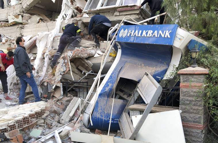 Six dead, 120 injured as strong Aegean Sea earthquake strikes Turkey ...