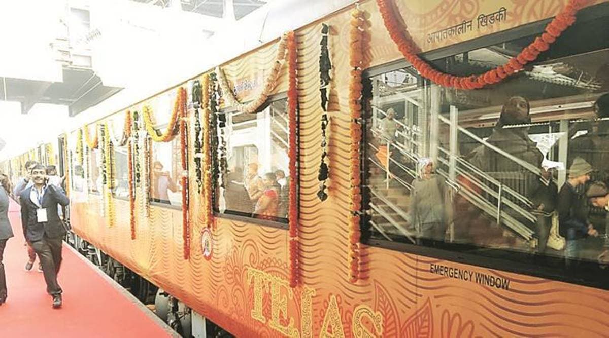 irctc.in, Tejas express, Tejas express train schedule, mumbai ahmedabad Tejas express, delhi lucknow Tejas train, Tejas train schedule, indian railways