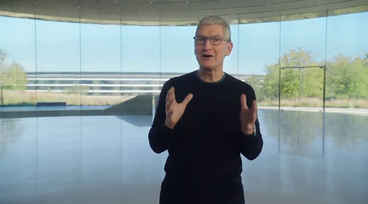 tim cook, apple launches 2020, airpods studio launch, airpods studio price india, airtags launch, arm powered macbooks imac