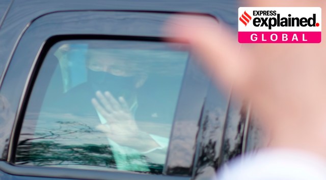 Donald Trump, Trump news, Trump Covid-19, Trump health update, Trump coronavirus update, Indian Express