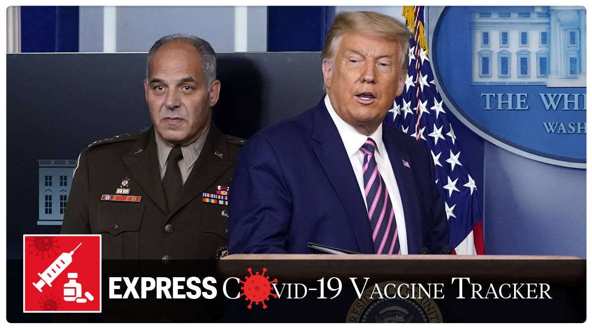 Coronavirus vaccine tracker, Covid vaccine latest news, Operation Warp Speed, What is Operation Warp Speed, Donald Trump, US vaccine, Moderna, AstraZeneca, Explained health, Express explained