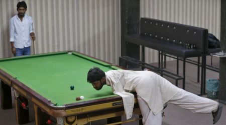 Snooker player Mohammad Ikram