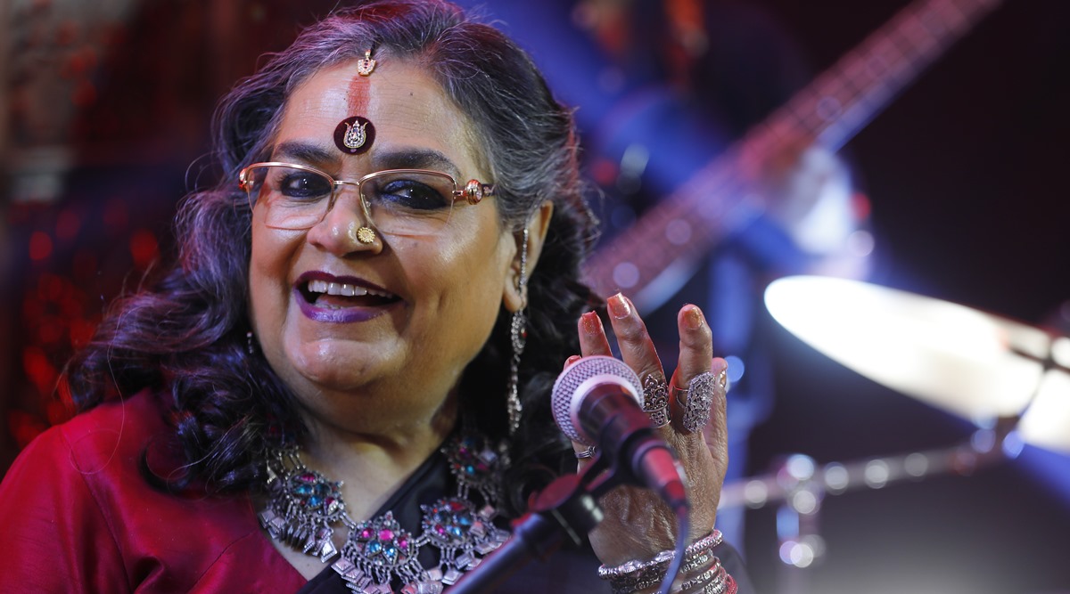 A Song Is A Song Is A Song And It Is Always Bigger Than The Singer Usha Uthup Lifestyle News The Indian Express