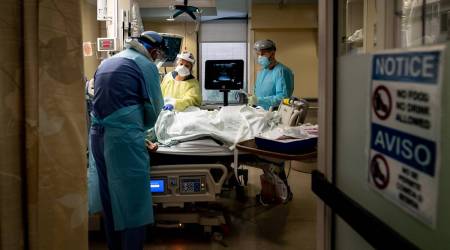 Covid-19 patients, Covid patients altered mental state, Covid patients mental state, Study on Coronavirus patients, Global covid cases and deaths, world news, Indian express