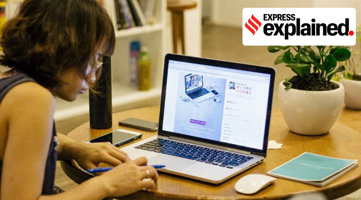 work from home, work from home covid-19, work from home pollution, wfh pollution link, express explained