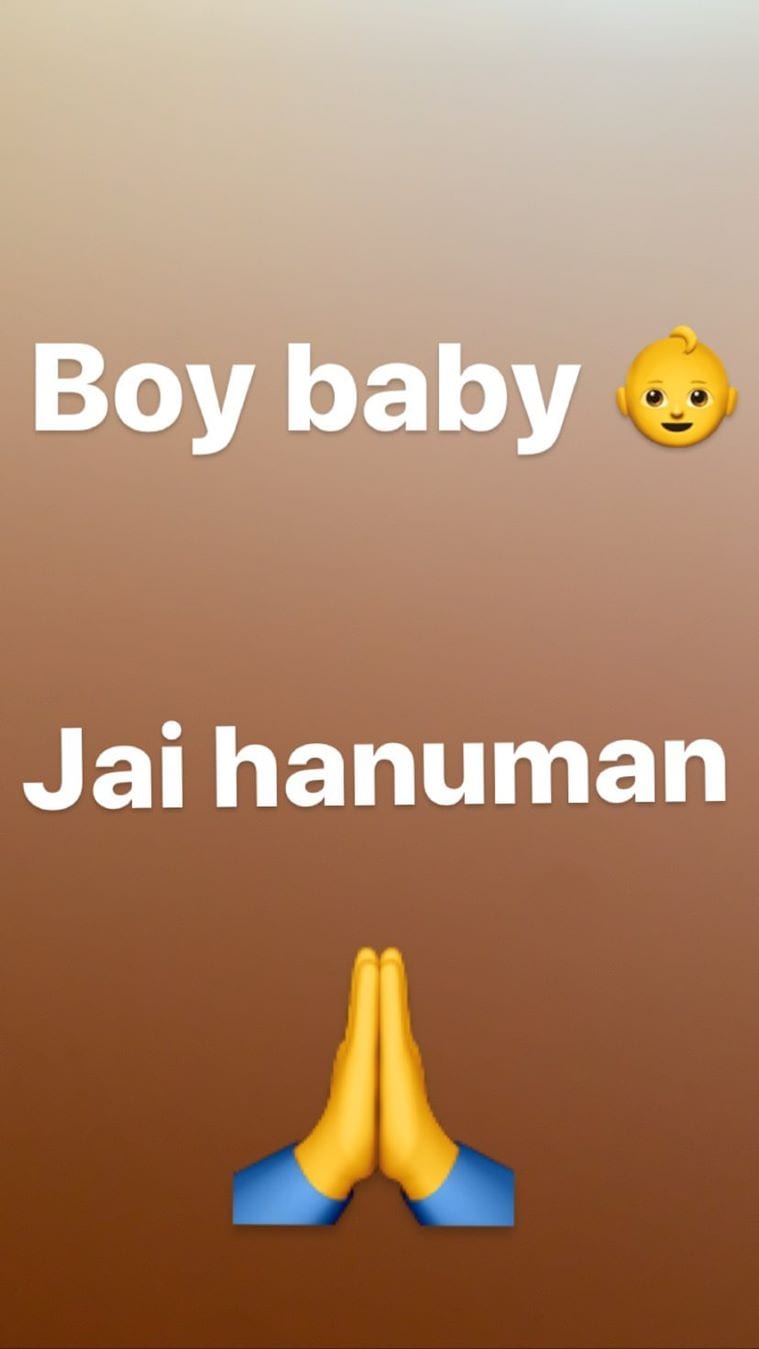 Meghana Raj baby boy