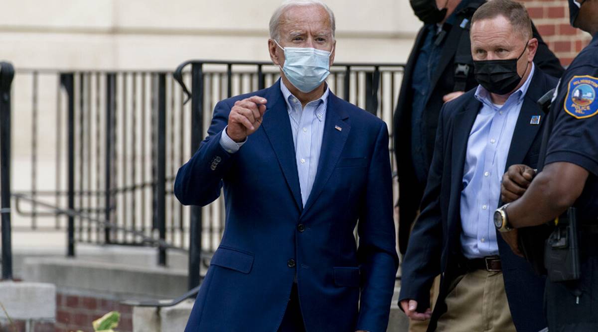 Joe Biden coronavirus, Joe Biden covid negative, Joe Biden covid test, Joe Biden US election campaign, US elections 2020