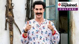 Sacha Baron Cohen, borat sequel, borat sequel controversies, Rudy Giuliani borat, trump borat, borat menstruation scene, borat aniti Semitism, Kazakhstan tourism, express explained, indian express
