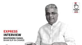 bhupendra yadav, bihar assembly elections 2020, bihar bjp, nitish kumar, bjp jdu alliance, bihar election news, indian express