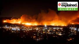 California Wildfires, California Wildfires explained, California Wildfires cause, California Wildfires evacuation, California Wildfires news, wildfires climate change, baby showers climate impact, reasons for California Wildfires, indian express