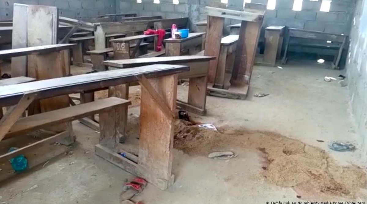 Cameroon school attack, school attack Cameroon, school attacked Cameroon, Cameroon attack, World news, Indian Express