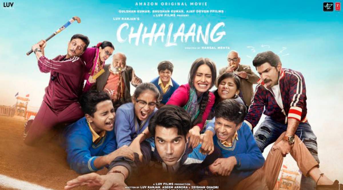 Chhalaang trailer: Rajkummar, Zeeshan and Nushrratt star in a classic love  triangle | Entertainment News,The Indian Express