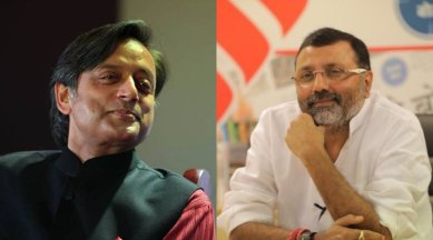 bjp mp nishikant dubey attacks shashi tharoor, Shashi Tharoor Facebook, shashi tharoor it panel, Facebook India BJP, Facebook India Parliament Shashi Tharoor, Facebook BJP controversty, India news, Indian Express