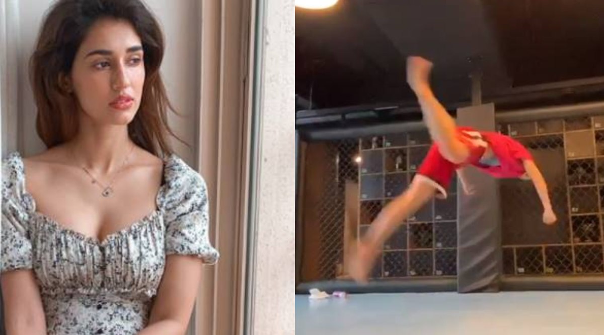 1200px x 667px - Disha Patani nails the butterfly kick; watch video | Fitness News - The  Indian Express