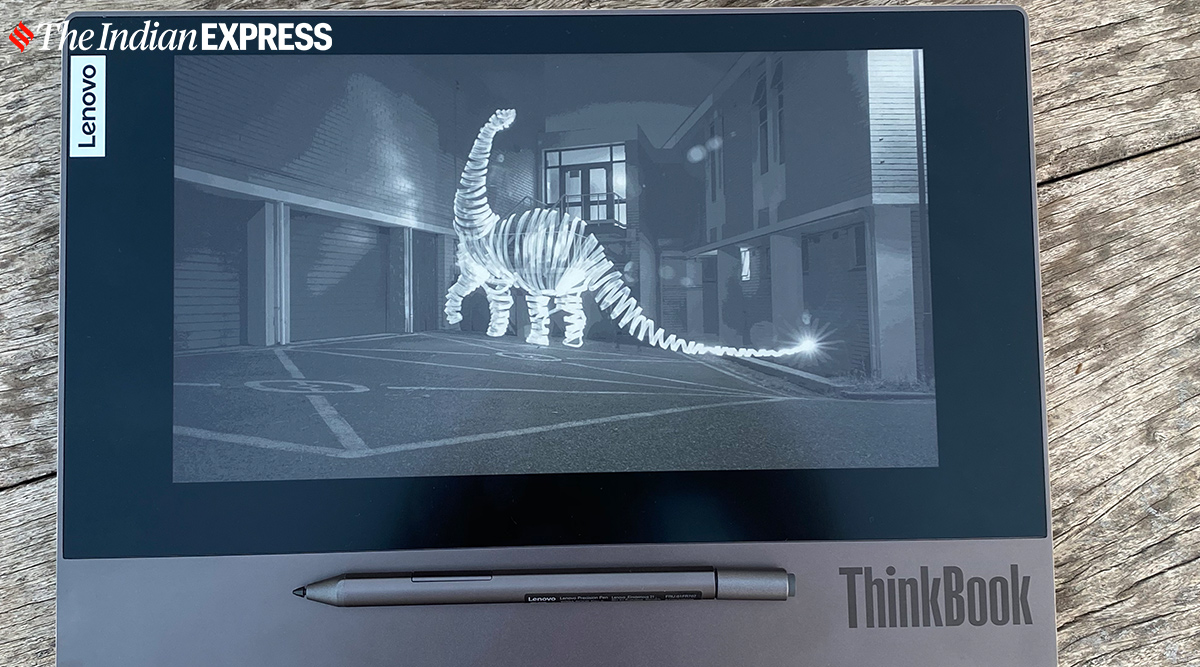 Lenovo ThinkBook Plus, ThinkBook Plus dual screen, ThinkBook Plus e-ink screen, e-ink screen ThinkBook Plus, ThinkBook Plus price in India