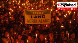 Gorkhaland, Gorkhaland protests, West Bengal Gorkhaland protests, Bengal Gorkhaland protests, Gorkhaland issue, Bengal elections, Bengal assembly polls, Bengal Assembly elections, Bengal elections 2021, Bengal polls 2021, Explained Politics, Express Explained, Indian Express