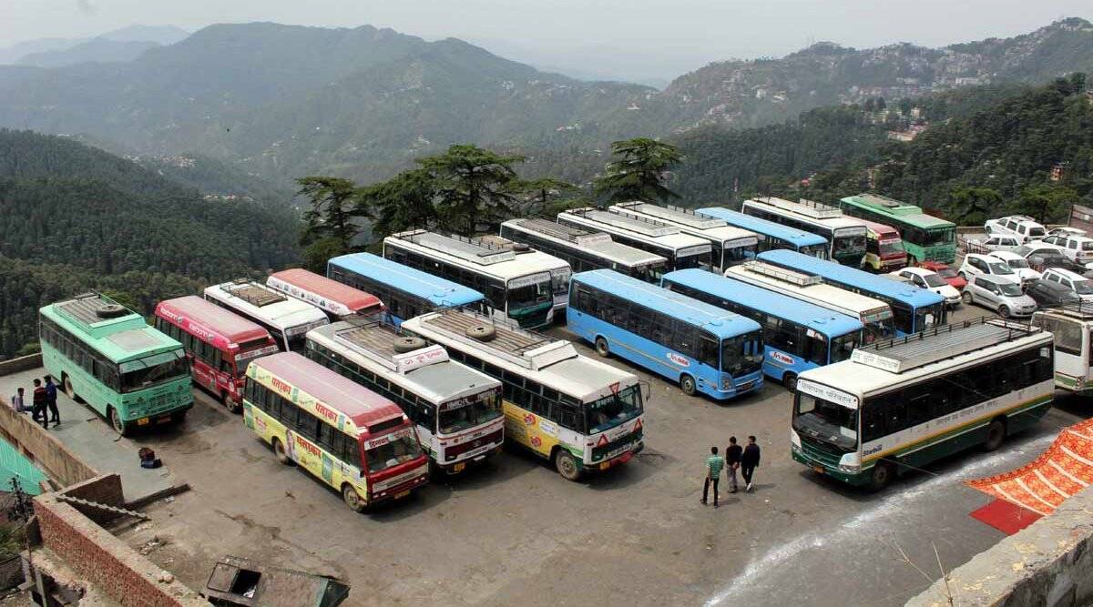 himachal tourism bus