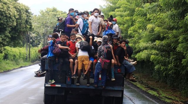 Honduran migrants, Honduran migrants travel to US, US Honduran migrants, World news, Indian Express