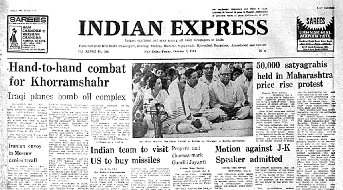 Forty Years Ago, October 3, 1980: Battle rages on | The Indian Express