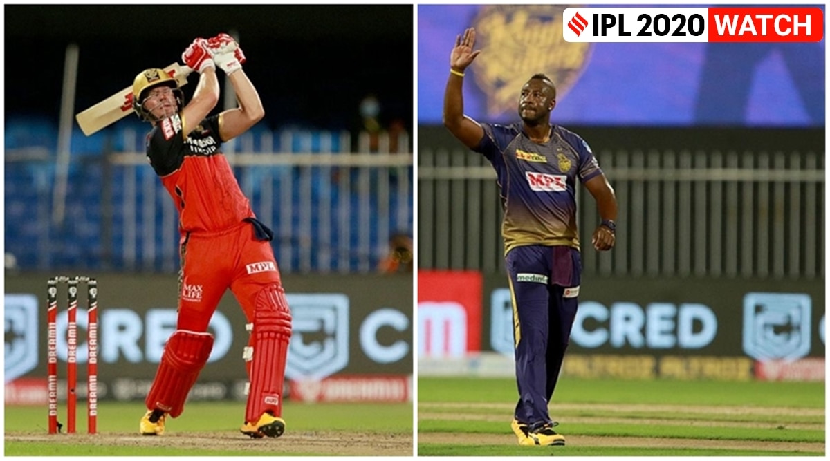 Rcb Vs Kkr Ab De Villiers 360 Show In Sharjah Andre Russell Scripts History Sports News The Indian Express