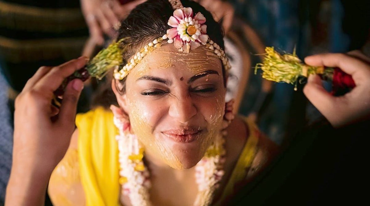 haldi of kajal aggarwal