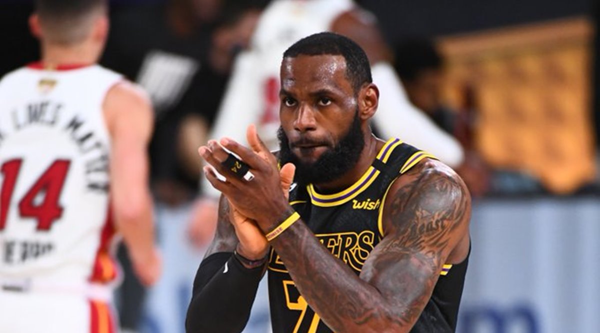 NBA Finals: LeBron James leads LA Lakers charge in Game 2 win over Miami Heat | Sports News,The Indian Express