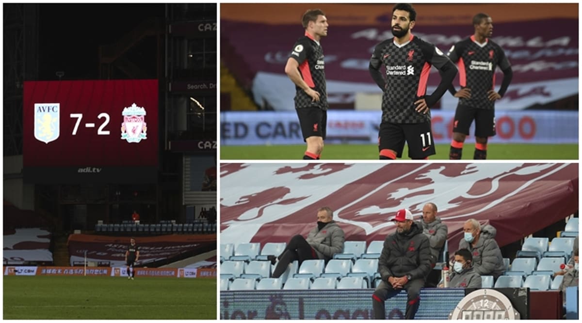 Liverpool embarrassed in 7-2 loss to Aston Villa in Premier League Football News