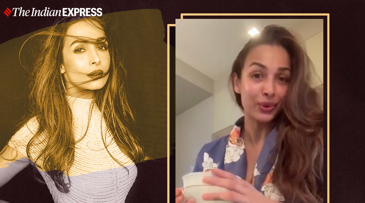 Malaika Arora Shares One Ingredient Remedy For Post Covid Hair Loss Lifestyle News The Indian Express