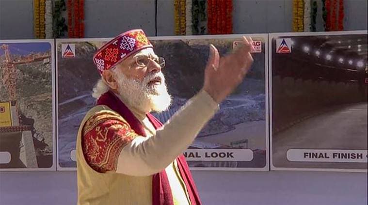 PM narendra Modi fashion, atal tunnel inauguration